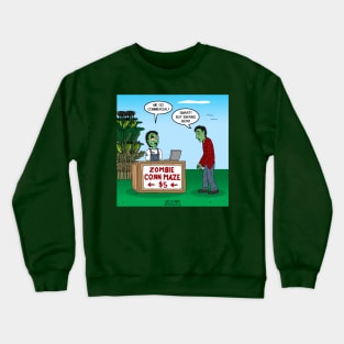 Zombie Corn Maze Crewneck Sweatshirt